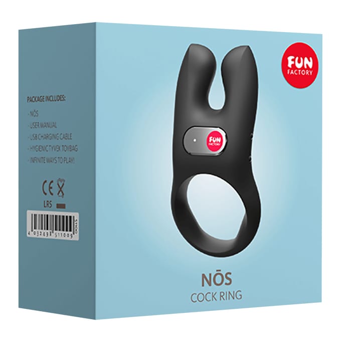 FUN FACTORY | Fun Factory - Nos Cock Ring Black