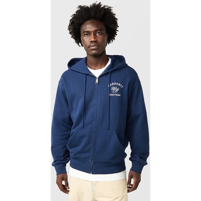 Carhartt WIP Eightynine Sweat Jacket, blauw