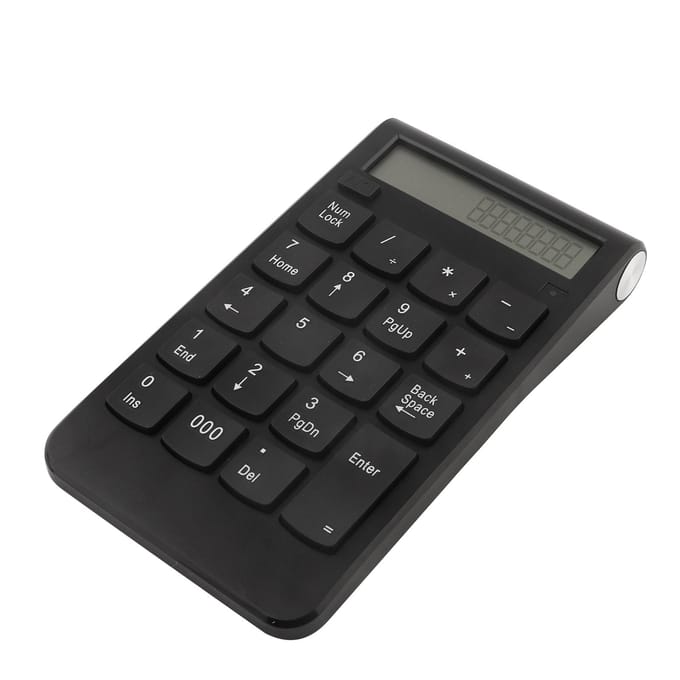 Clavier numérique sans fil 2,4 GHz à 29 touches avec écran LCD