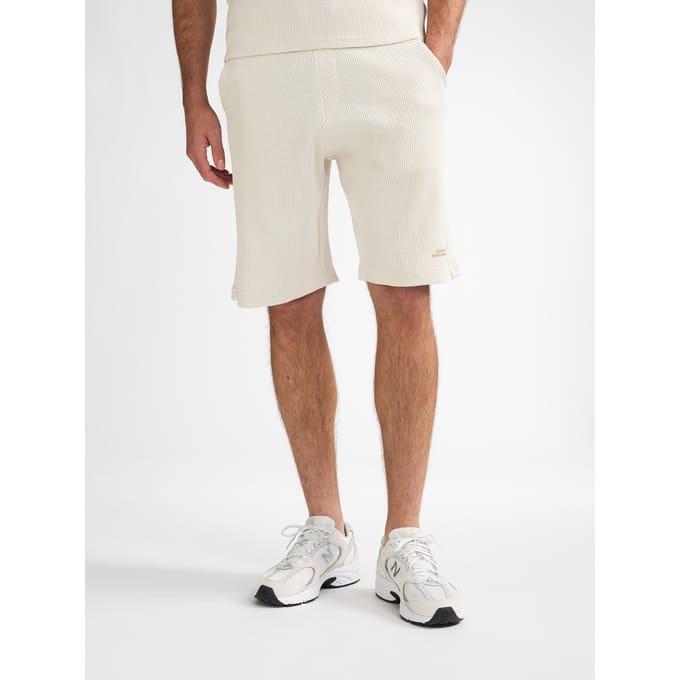 Petrol Industries - Heren Jogging short Amanecer - Wit - Maat S