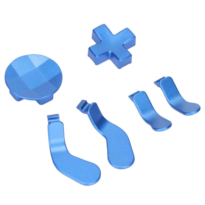 Roestvrij Staal Metaal D-Pads Paddles Vervanging Controller Accessoires voor Xbox One Elite Series 2 blue