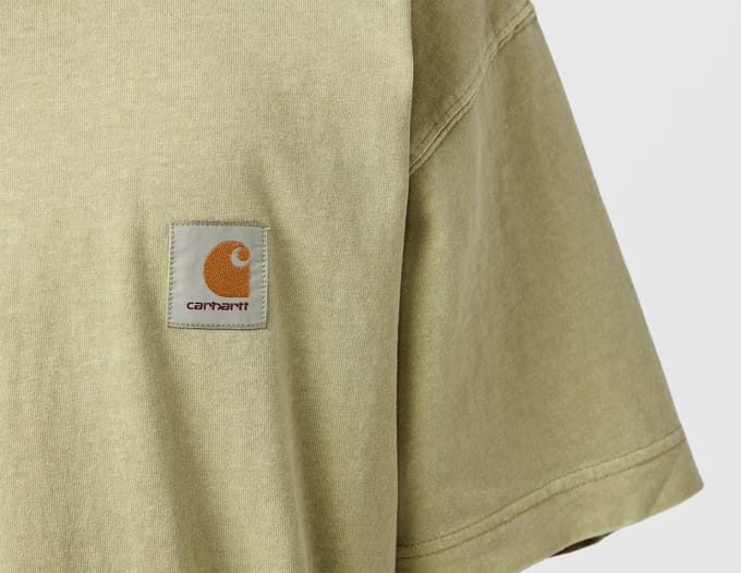 T-shirt met labeldetail model 'Nelson'
