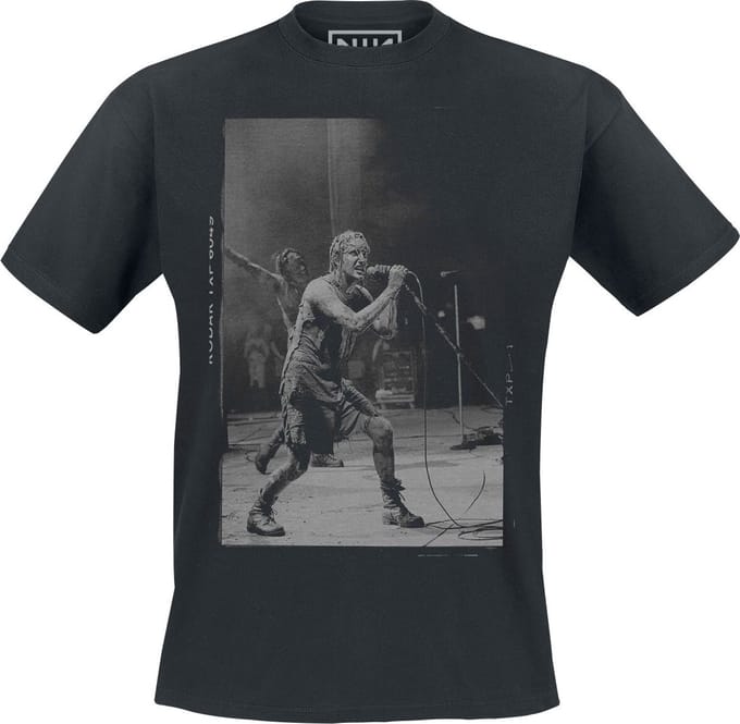 Nine Inch Nails - Self Destruct '94 Heren T-shirt - M - Zwart