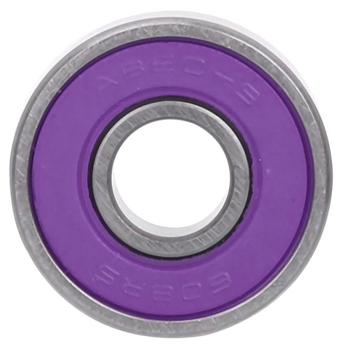 8 Stuks Skateboard Scooter 608 Kogellager Miniatuur Skate Roller Kogellagers Kit(paars 7) gray