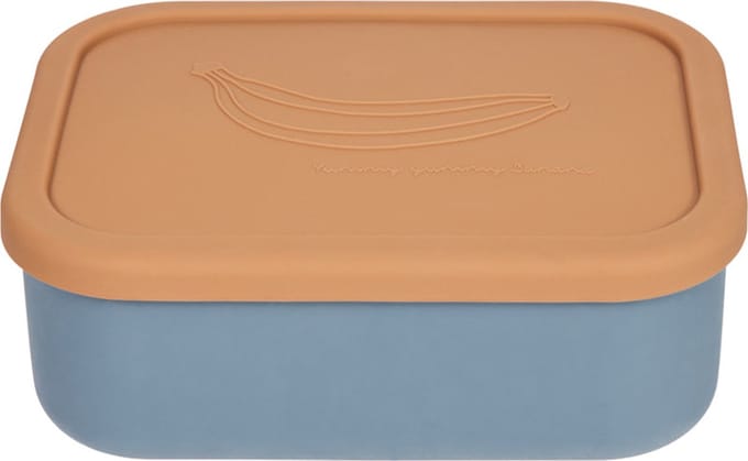 OYOY Yummy Brooddoos/Lunch box met indeling L - Fudge/Clay