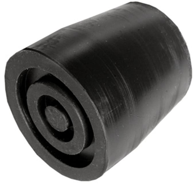 Comforthulpmiddelen Kruk- en stokdoppen - 27 mm zwart