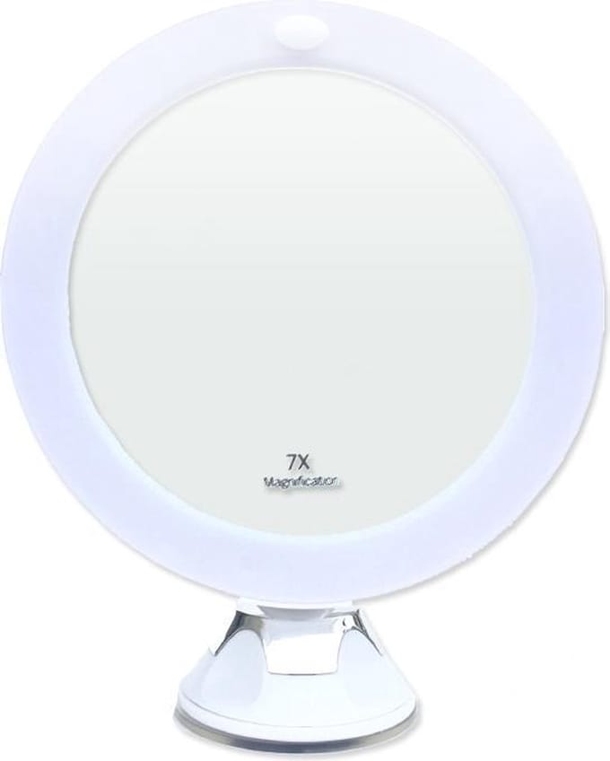 Make-up spiegel met LED verlichting (7x vergrotend)