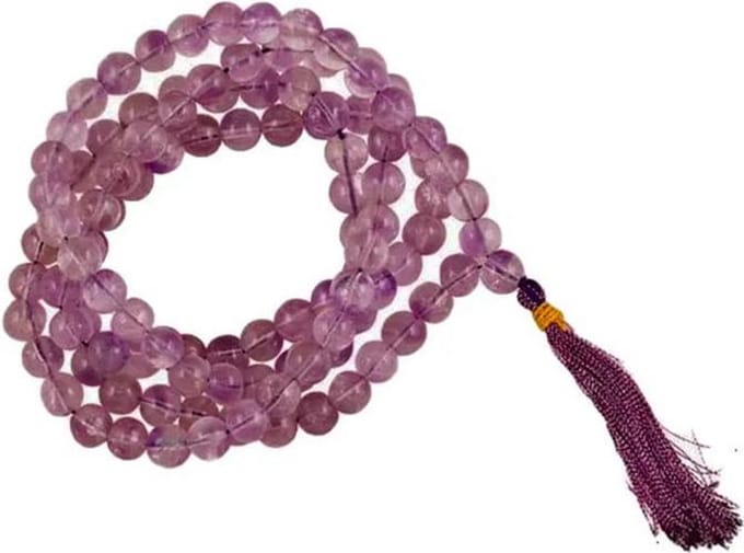 Yogi & Yogini naturals Mala Amethist 108 kralen (6-8 mm)