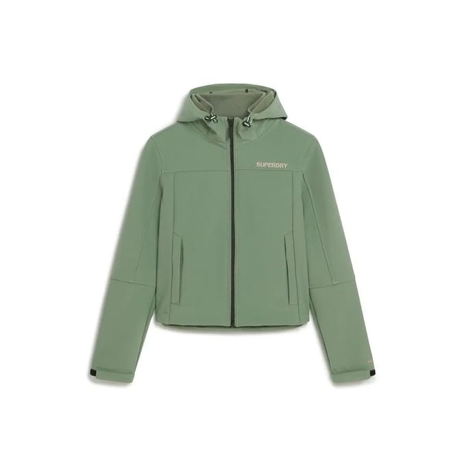 Superdry - Softshell trekkerjas met capuchon - Dames