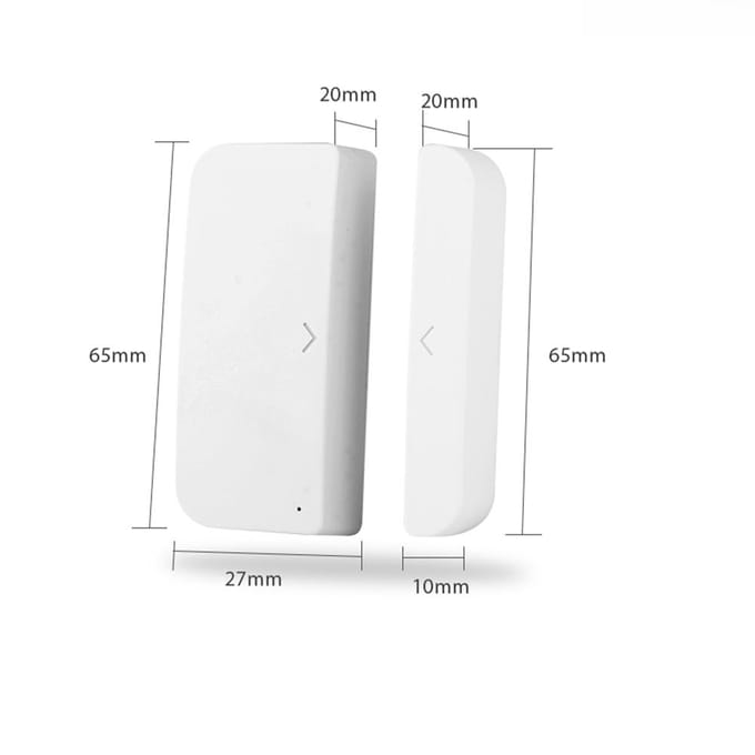 WiFi-deuralarm Raamsensor Detector Smart Home Security Tuya SmartLife App-bediening Compatibel wit