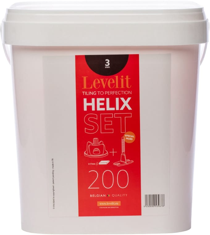 HELIX by Levelit - Levelling kit - 3 mm - 200 stuks