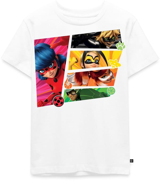 Miraculous Superhelden Ladybug Chat Noir Vesperia Premium T Shirt Kinderen