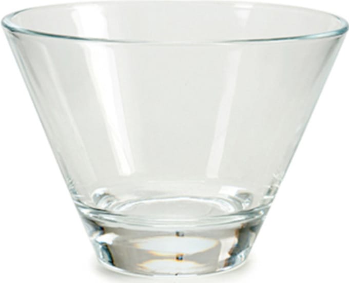 Set van 6 tapaskommetjes/serveerschaal Kegelvormig Glas 260 ml