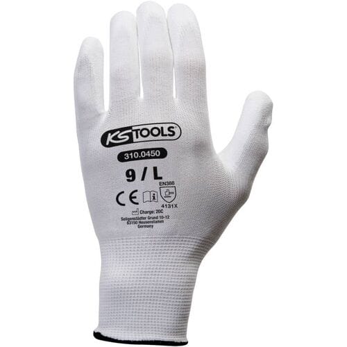 KS Tools 310.0450 310.0450 Werkhandschoen Maat (handschoen): 9 EN 388 12 stuk(s)