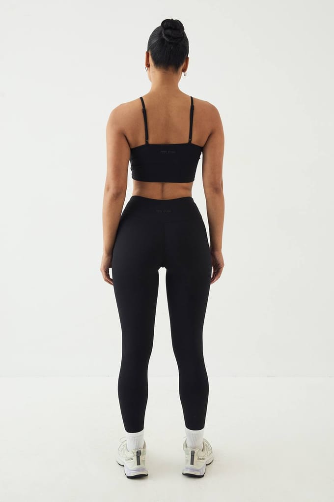 Dames Dsgn Studio Ultra Sculpt Gerimpelde Taille Hoge Taille Legging | Zwart | Maat: Small