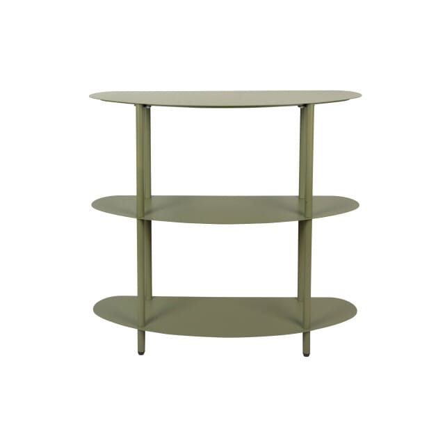 Leitmotiv Side table Riqueza - Groen - 90x28x82cm - Modern