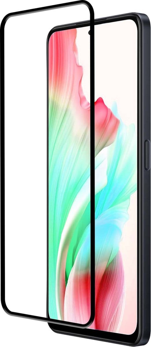 Screenprotector - Geschikt voor OPPO A58 - Full Cover - Beschermglas - Gehard Glas - Tempered Glass - Screen Protector