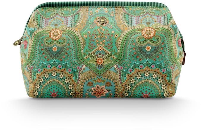 Pip Studio - Cooper Make-up Tasje Dames - Toilettas - Jabali - Groen - 30x13.8x20.7cm