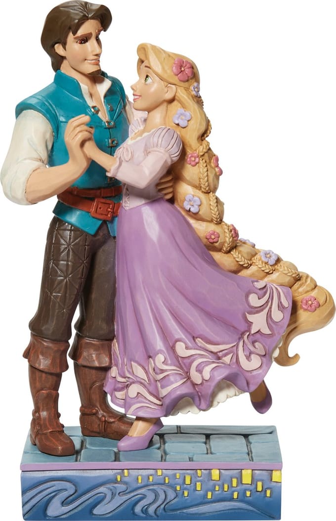 Disney Traditions Rapunzel & Flynn Rider My New Dream