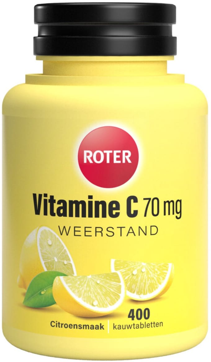 Roter - Vitamine C 70 mg - 2 x 400 kauwtabletten - Voordeelverpakking
