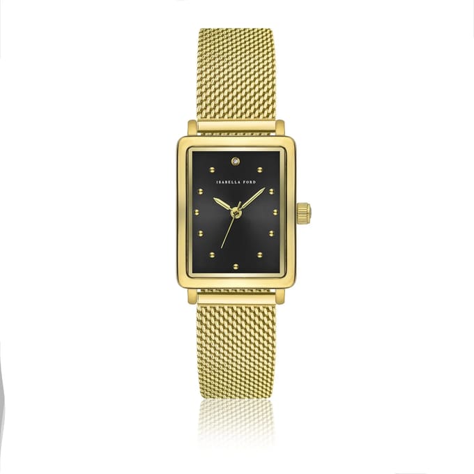 Dames mesh horloge Isabella Ford Cléophée