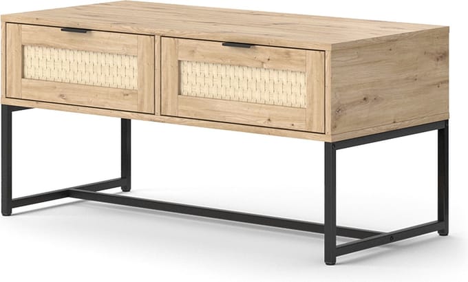 Vicco Natal Dressoir – 100 x 48 cm met twee laden Sonoma