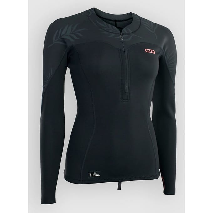 Ion Neo Zip Top 1.5 Wetsuit zwart