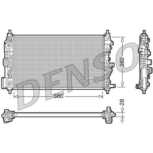 Radiator DENSO DRM20009