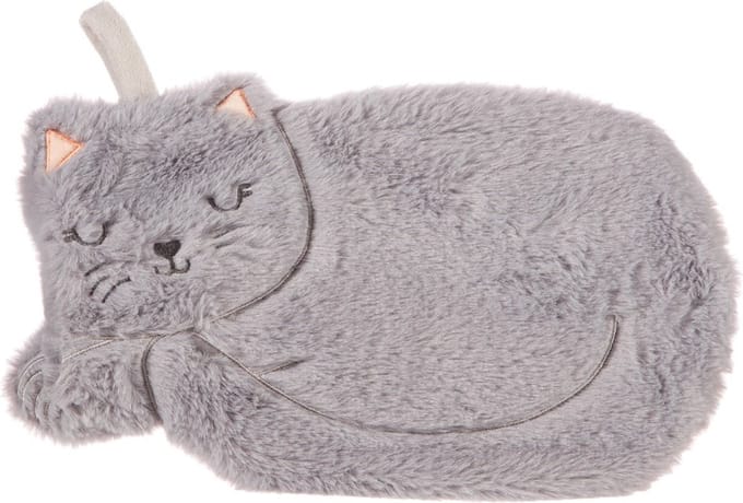 Sass & Belle - Kinderkruik - Warmtekruik - Grey de Kat - 0,8 liter