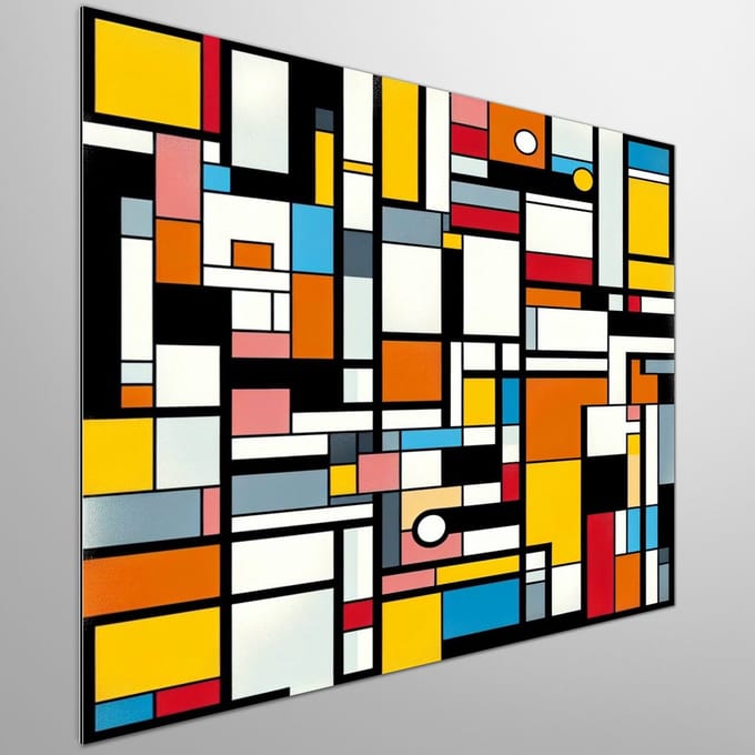 Kunstprint | Wanddecoratie | Dibond | 40 × 40 cm