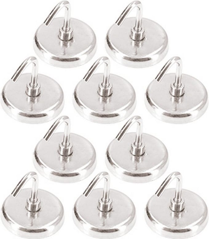 Haak voor ophanging Ferrestock Magnetisch 10 uds