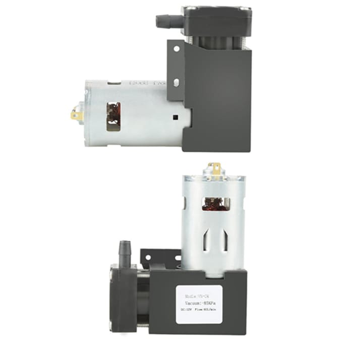 1 stuks DC12V 42W Mini Kleine Olievrije Vacuümpomp ?85KPa Flow 40Lmin
