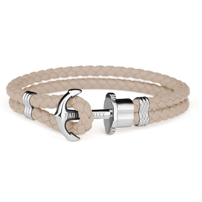 Paul Hewitt PHPHLSHXL Armband Leer Maat XL 18,5CM