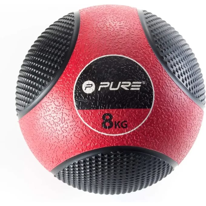 Pure2Improve - Medicine Ball - 8kg - Rood