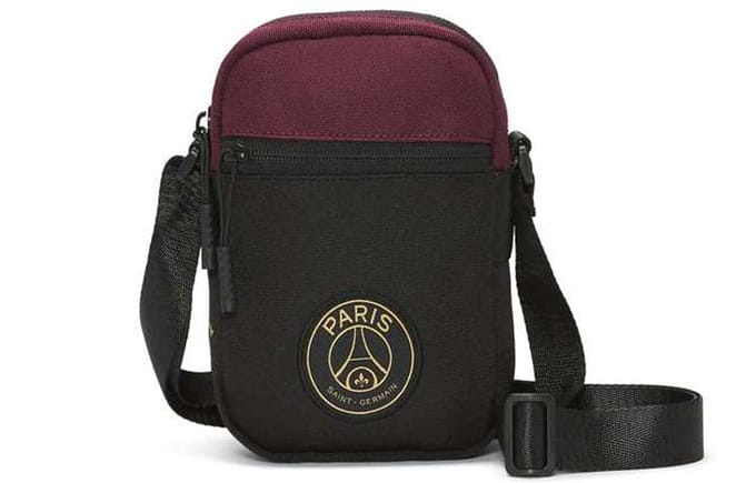 Jordan Polyester Schoudertas Normaal Unisex Zwart Bordeaux Rood ONESIZE