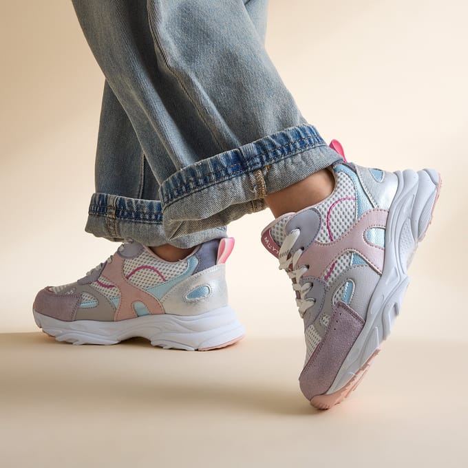 Muyters Sneakers paars Synthetisch - Maat 28 - Kinderschoenen
