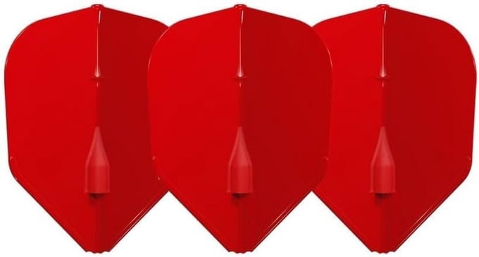 Set van 3 Dart Flights EZ voor Assortiment Dartpijlen