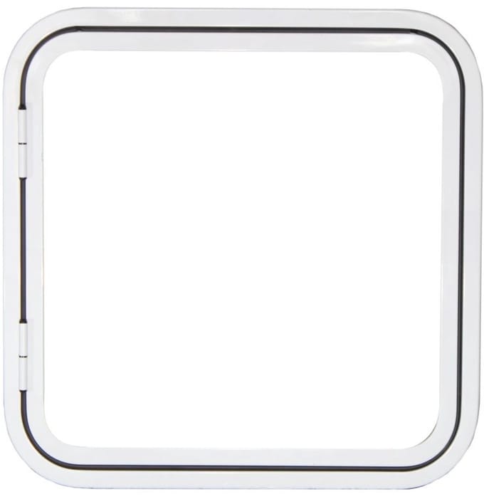 Serviceluik 570x600mm zwart rechts - zonder paneel