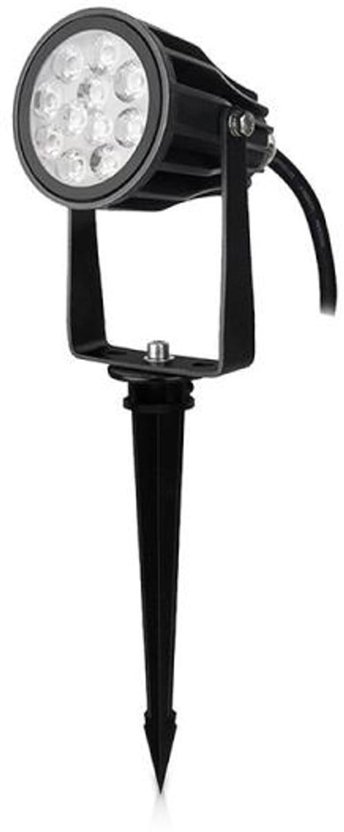 Mi-light Tuinverlichting - RGB en CCT grondspot 6W - 24 Volt - zwart - waterdicht IP66
