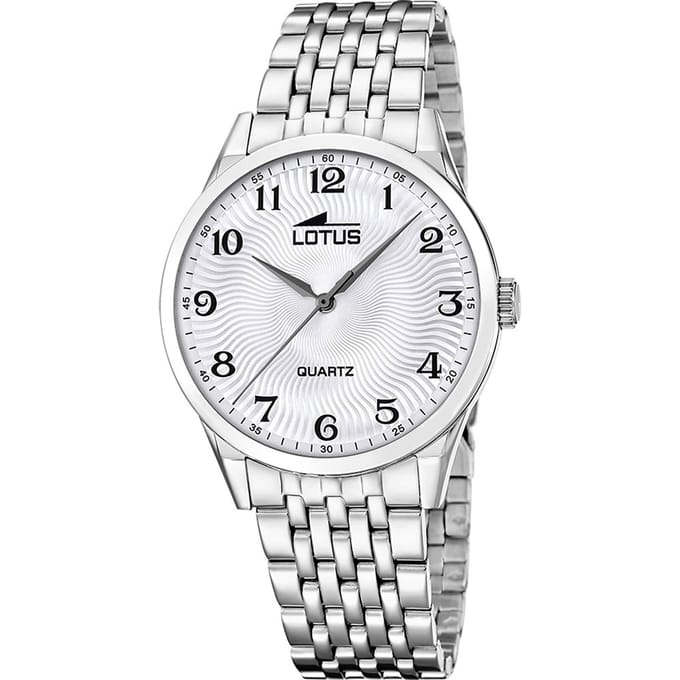 Lotus Casual 19056/1 Acero Clasico Horloge