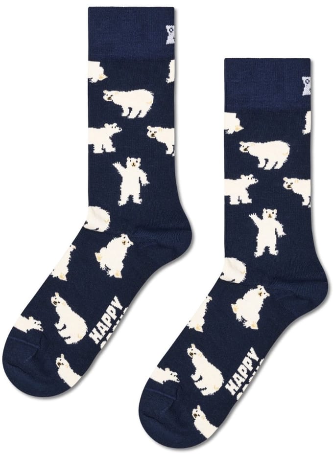 Happy Socks unisex sokken bear blauw II