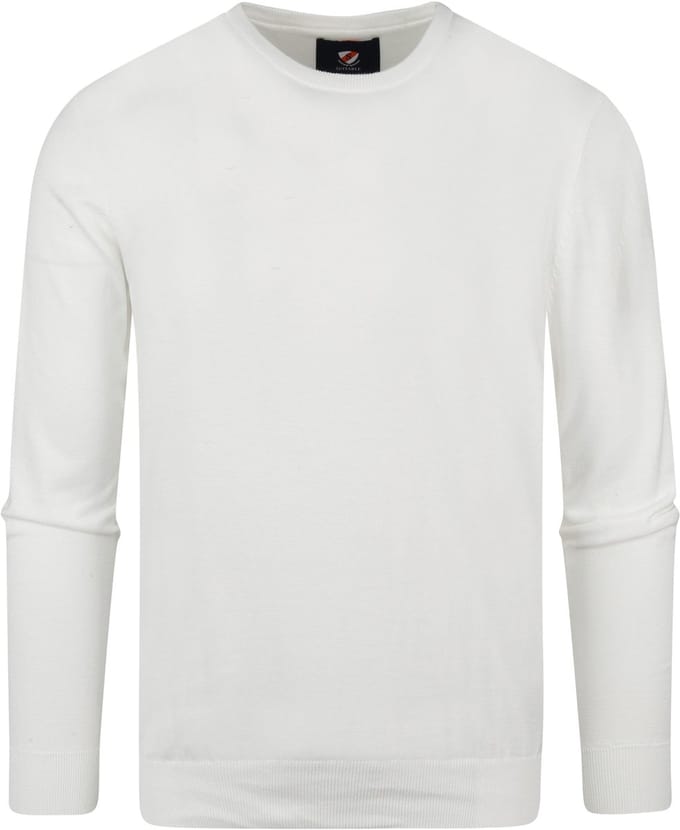 Suitable Trui O-Hals Wit - Maat XXL - Heren - Sweater