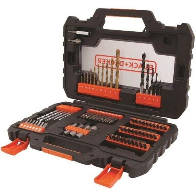 BLACK+DECKER 76 delige schroef/boorset - A7231-XJ