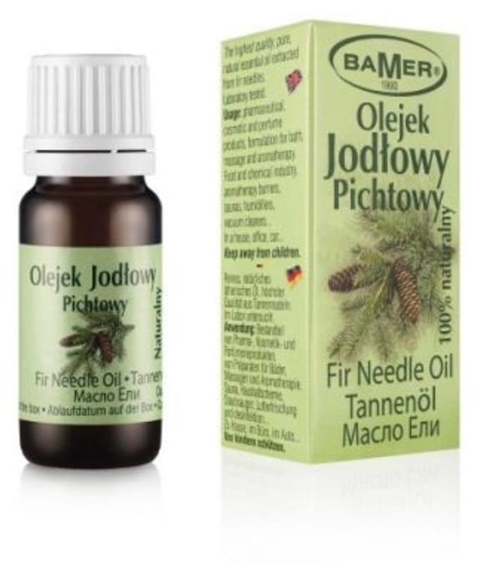 Bamer Jodłowy Pichtowy - Aromatherapie Olie - 100% Natuurlijk, 7 ml