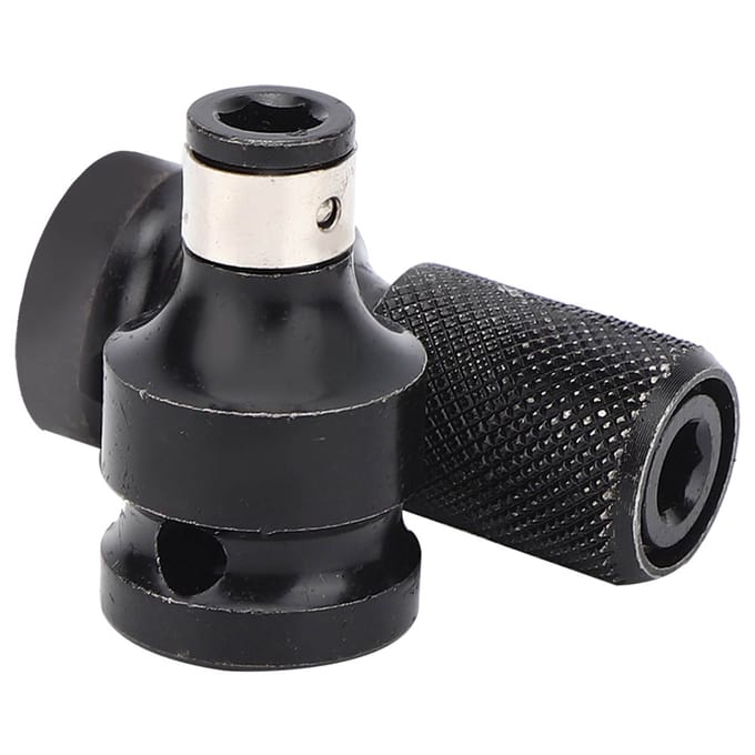 1 2 1 4 Inch Sleutel Zeskant Schacht Boorkop Conversie Kit Vierkant Wissel Socket Adapter Conversie gray