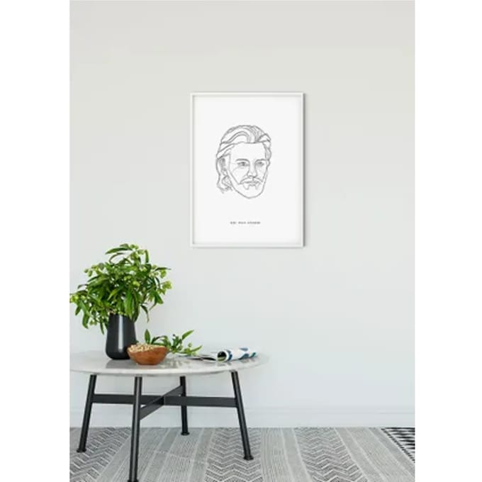 Komar Poster Star Wars Classic Force Faces Obi Wan 40 X 50 Cm