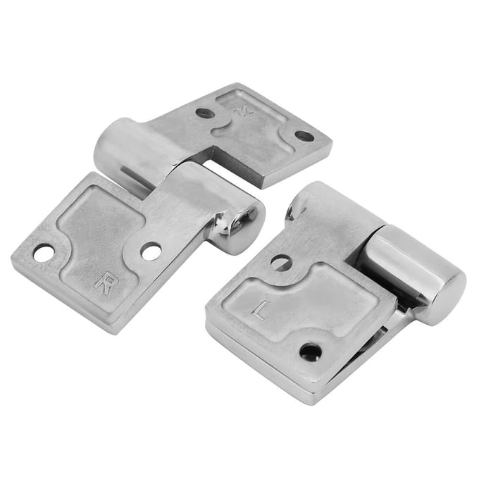 2 stuks Links en Rechts TakE Apart RVS Scharnier Boot Dek Accessoires 90*38mm