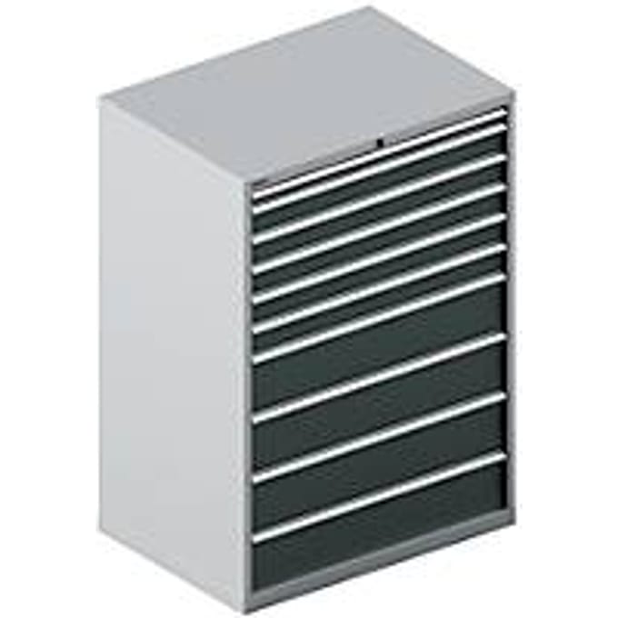 Schäfer Shop Select Ladekast 54-36 10 wit aluminium/antracietgrijs wit
