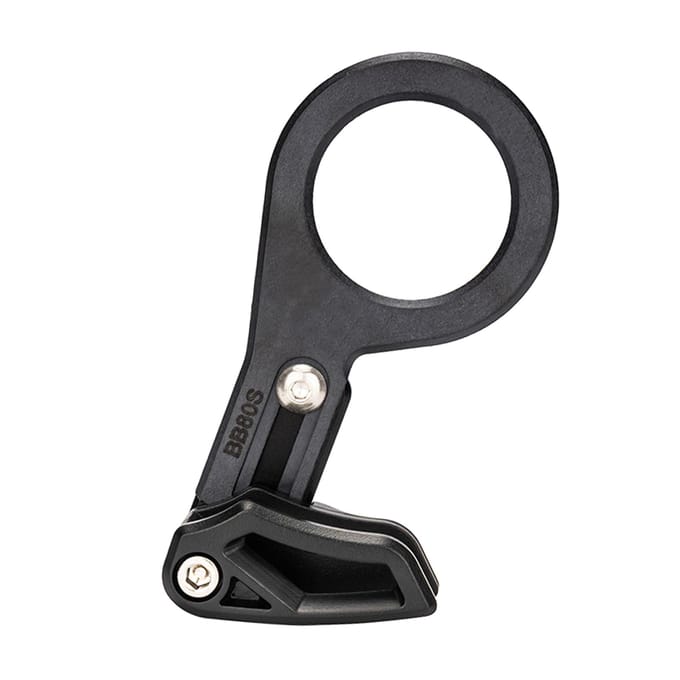 Fietskettinggeleider Nylon Direct Gemonteerd Kettingbeschermer voor Voorblad Enkel Kettingwiel Systeem BB08S black