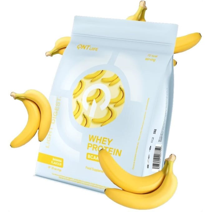 Eiwitvoeding QNT Light Digest Whey Protein - Banane